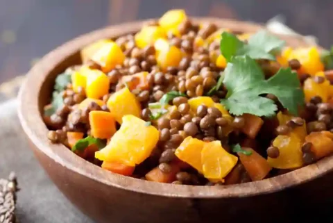 andalusian puy lentil stew